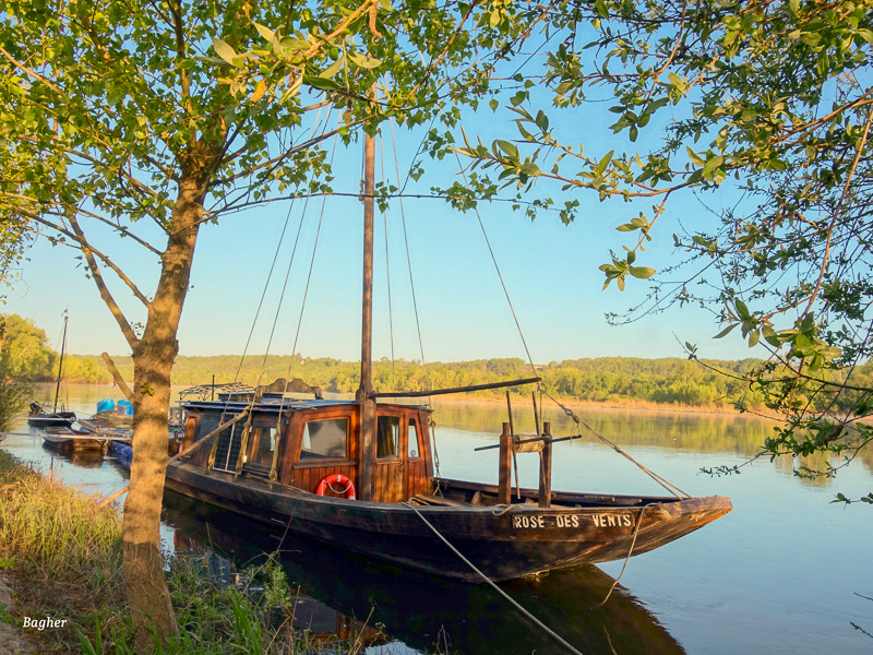 Apéro sur un bateau de Loire